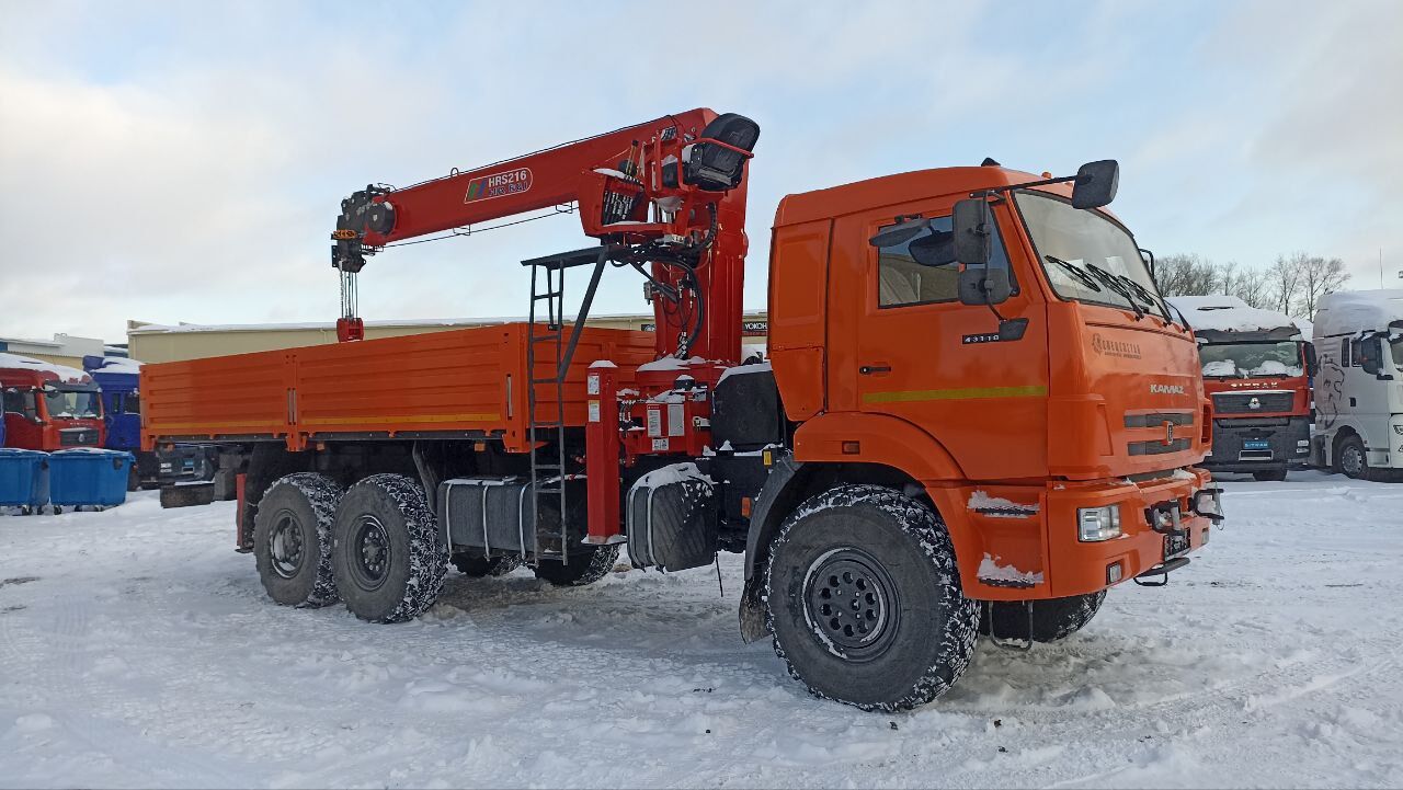 Бортовой автомобиль КАМАЗ 43118 с КМУ Horyong HRS216