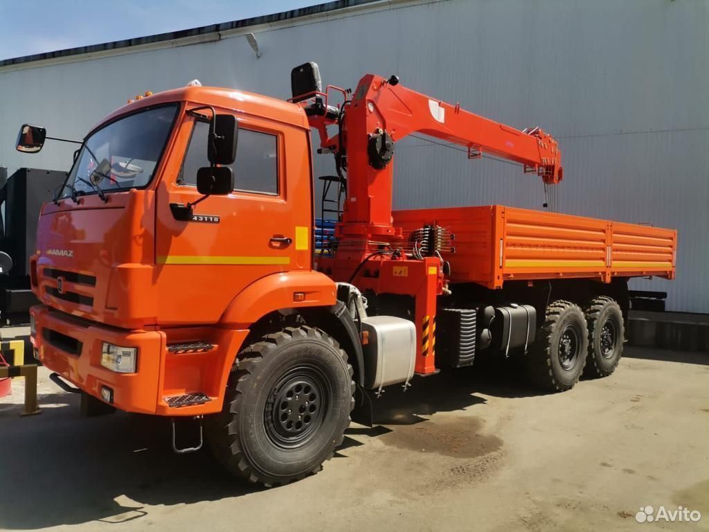 Бортовой автомобиль КАМАЗ 43118 с КМУ Prosper PR706